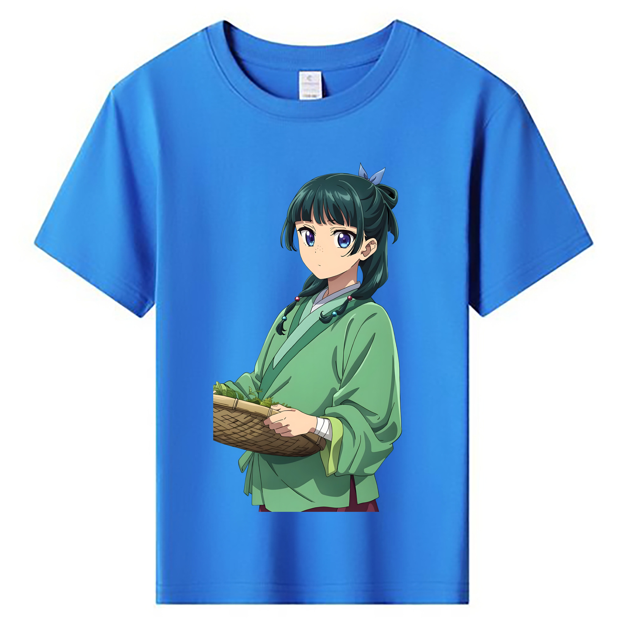 （画像用） 薬屋のひとりごと The Apothecary Diaries 綿100％キッズTシャツ（フロントプリント）